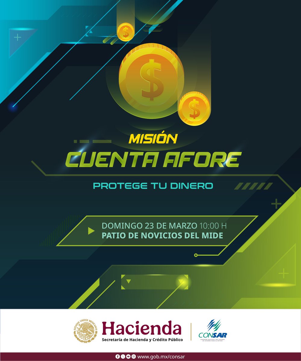 ➡️ Aparta la fecha para nuestra última plática presencial en la #GlobalMoneyWeekMX.

🕣 Nos vemos mañana a las 10:00 de la mañana, en las instalaciones del <a href="/MuseoMIDE/">MIDE</a>. 

#GMW2025