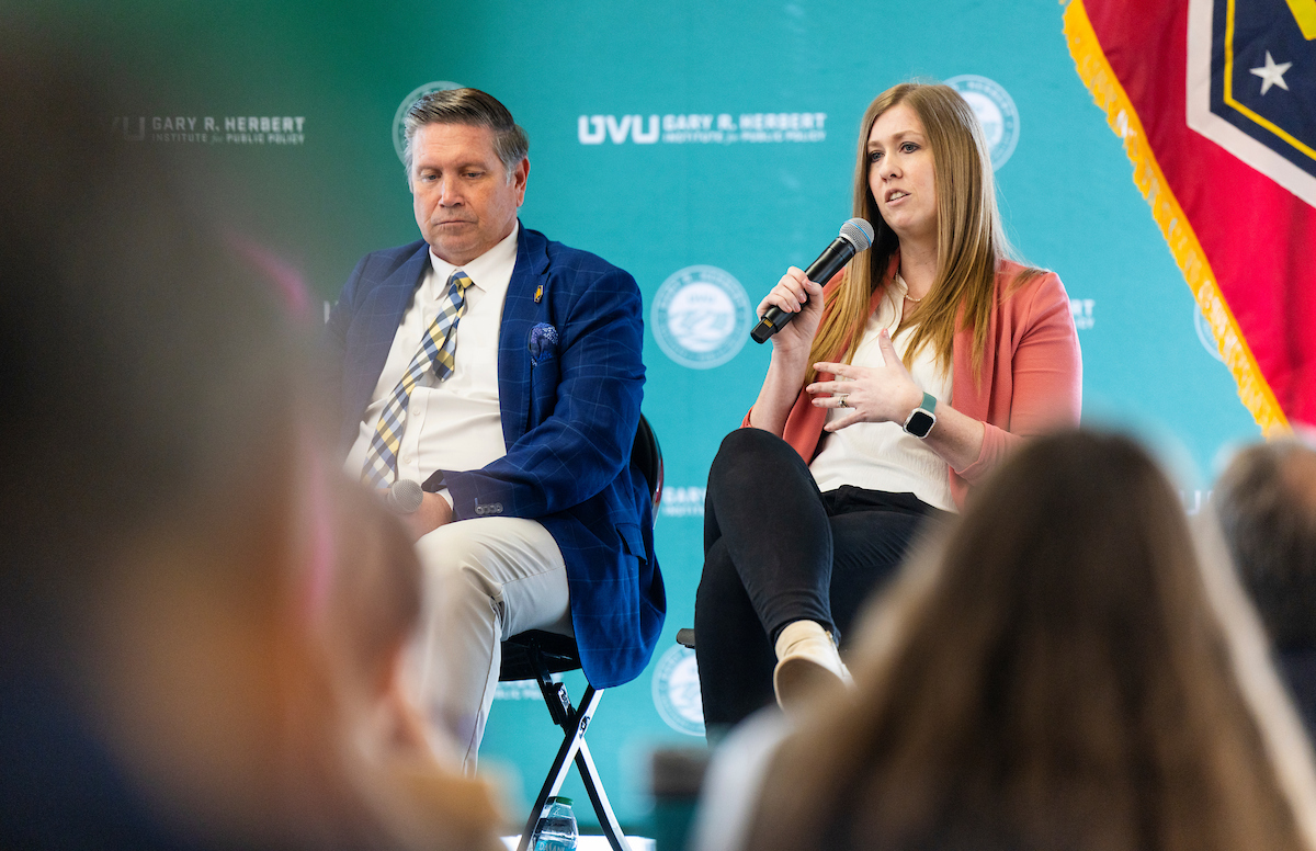 Thank you to everyone who came to our legislative wrap-up event this week! It was great to hear our legislative leaders assess the 2025 legislative session.

#utpol #UVU #legislativewrapup