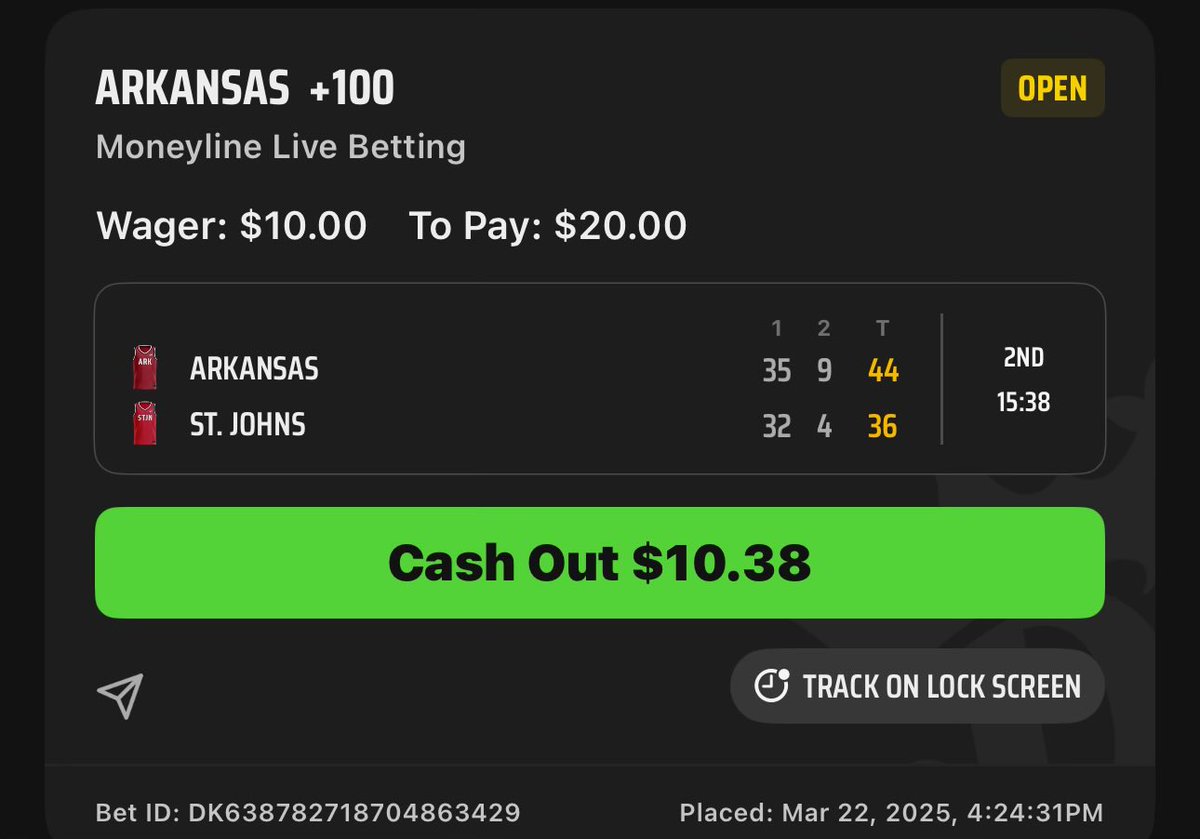 JustThatGuyAdam's tweet image. Betting $10 to get $20 doesn’t make me wealthy, but if I do this multiple times, I will get there. #GoodAtMath