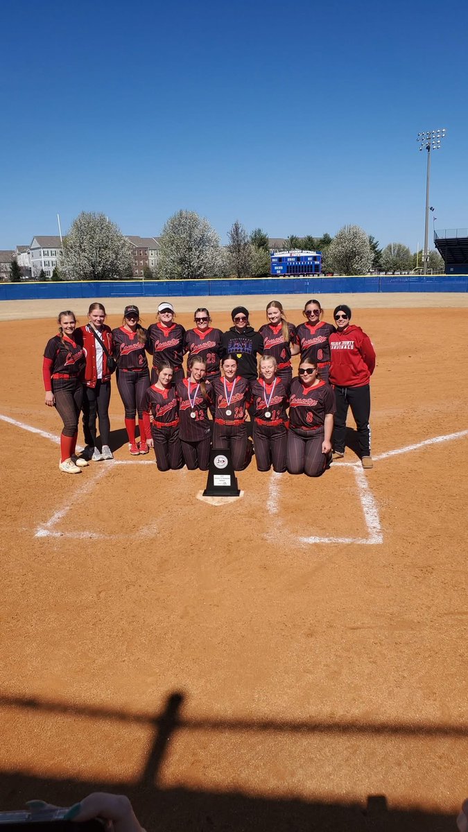 Congrats to the NC Lady Cards softball, back to back Ky 2A Section 3 champions. They defeated Spencer Co in the final, score 13-3. Way to go Cards. They will play in  the Ky 2A State Tournament in Owensboro on April 25