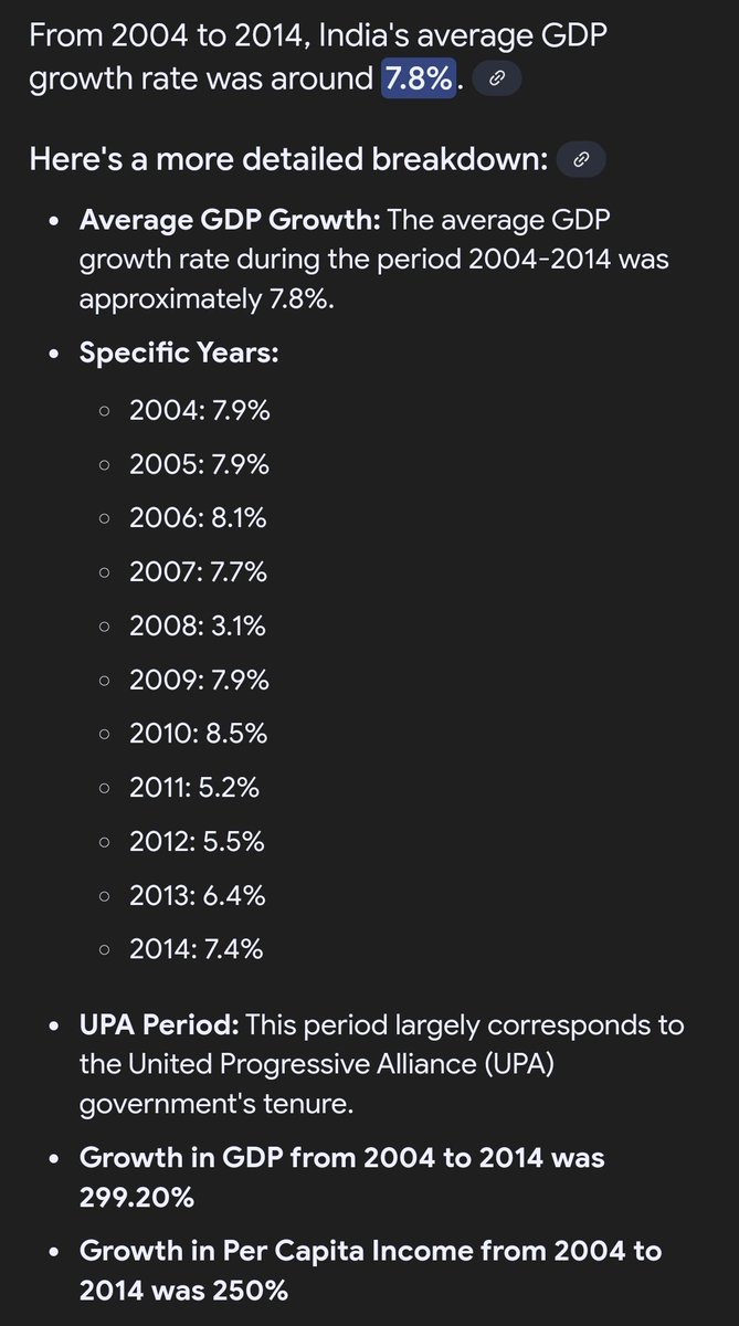 krrpraful's tweet photo. India's GDP growth comparison :
corrupt Manmohan Singh
Vs
Honest Narendra Modi
During Corrupt government GDP growth was 3 times more than honest government 🤣🤣🤣🤣
@INCIndia @BJP4India @narendramodi @RahulGandhi @Prafulkrm #ThugModi https://t.co/hwoi1Mt3ay