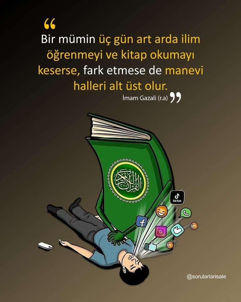 semaceyhanlassi's tweet photo. Kur'ân kalblere kuvvet ve gıdadır, ruhlara şifâdır. Gıdanın tekrarı, kuvveti arttırır. Tekrar etmekle daha melûf ve menus olduğundan lezzeti artar.

#Risale-i #Nurdan, #Mesnevî-i #Nuriyede #Habbe.
              #Bediüzzaman #Said #Nursi.. https://t.co/tFjgDqh9Jr