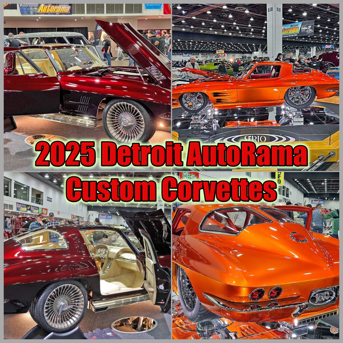 vettevues's tweet photo. 🏁 The 2025 Detroit Autorama brought the heat with insane custom Corvettes! Dive into our recap of the Great 8 and more jaw-dropping rides. https://t.co/vjDLjwZuAj

#VetteVues #DetroitAutorama #CustomCorvettes #CarShowVibes https://t.co/kN71gY1vuI