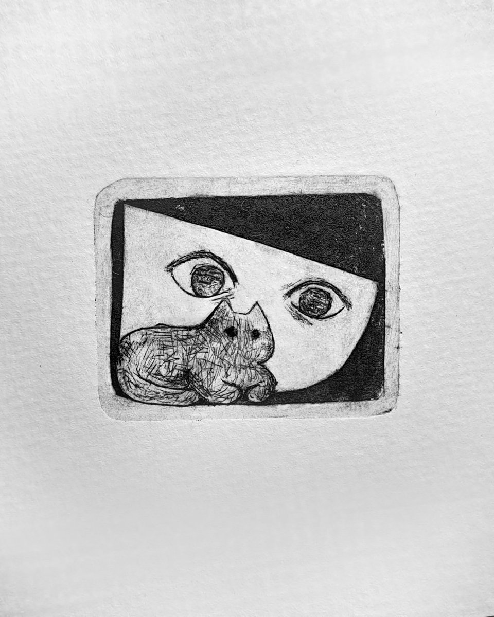 meomeo_mrt's tweet photo. 《機會難得來拯救世界吧！》

#tetrapakprint #intaglioprint #printmaking https://t.co/OUkzxYzAyz