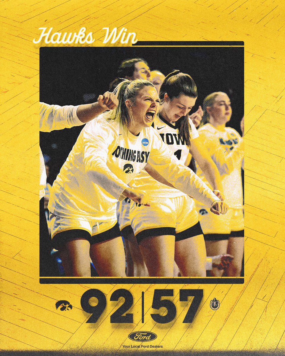 Iowa Women's Basketball (@iowawbb) on Twitter photo Marching On 😤
#Hawkeyes Marching On 😤
#Hawkeyes