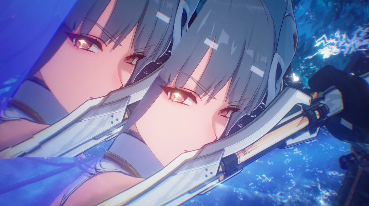 creampuffisme's tweet image. Carlotta's shard overlapping with sanhua ult
Didn't think the game would catch that detail :0