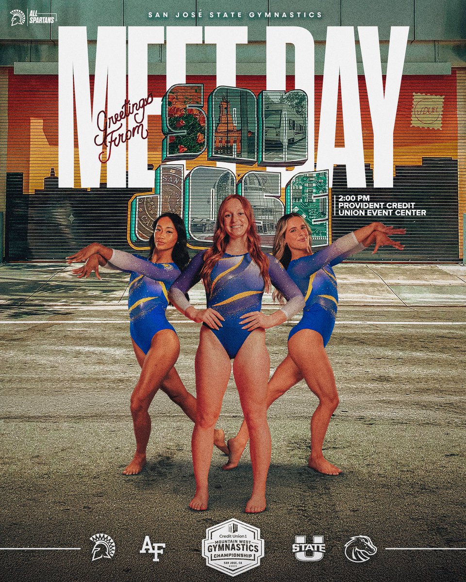 Championship meet day in OUR CITY🌆☀️🌴

📍Provident Credit Union Event Center 
⏰ 2 PM
🎟️ Free entry for the first 100 students

BE THERE - pack the EC! 

#AllSpartans | #Allin