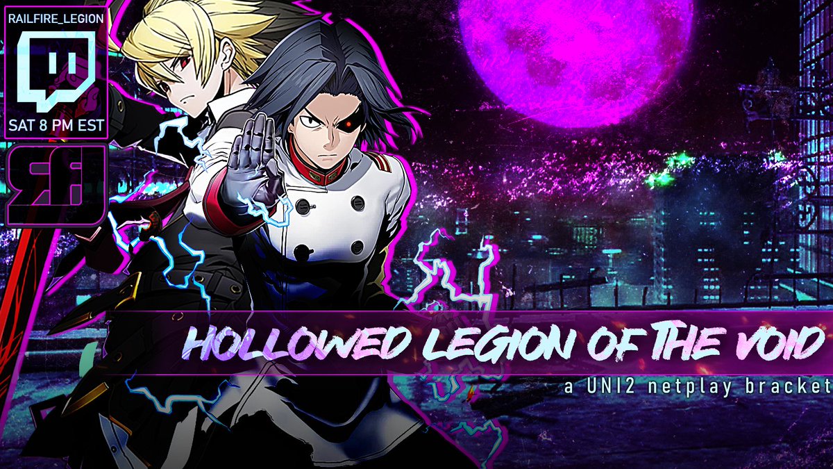 We're back with our #UNI2 Tournament this Saturday for North America on PC!

Hollowed Legion of the Void Season 2 #2 happens TONIGHT (3/22) at 8pm EST with Matcherino codes included!
Come and join the action!

Bracket:
start.gg/tournament/hol…

Discord:
discord.gg/5S5gMdxfkJ