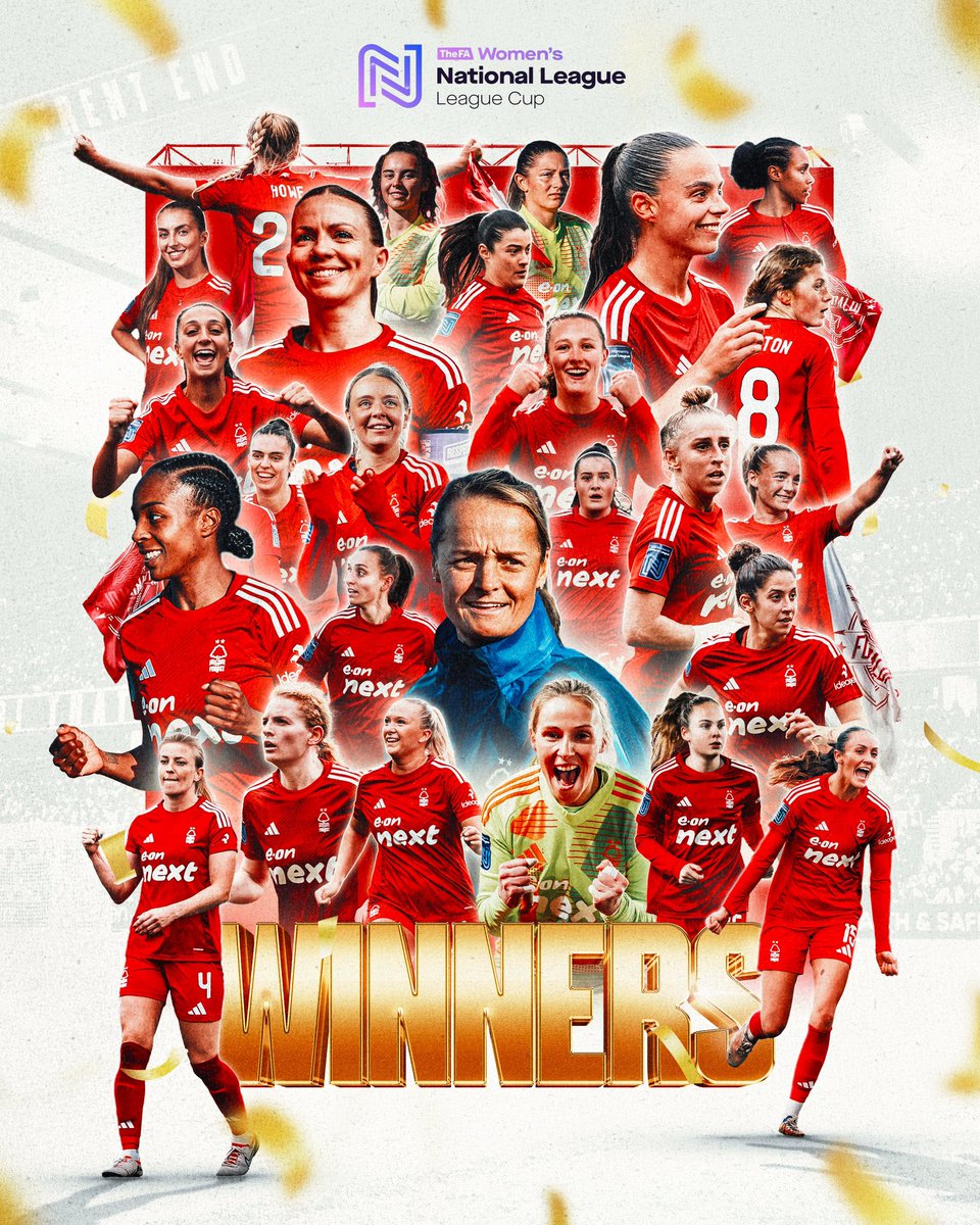WE ARE FA WNL CUP WINNERS! 🥳