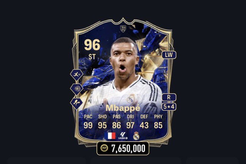 kirlos_trading's tweet photo. 🚨SORTEO PLAYER PICK +90 🔥

➡️ 10% Probabilidad de TOTY 🔵

- Sigue a @kirlos_trading 
- Like y RT 🔁

🍀🍀🍀 https://t.co/p3tr7hkv79