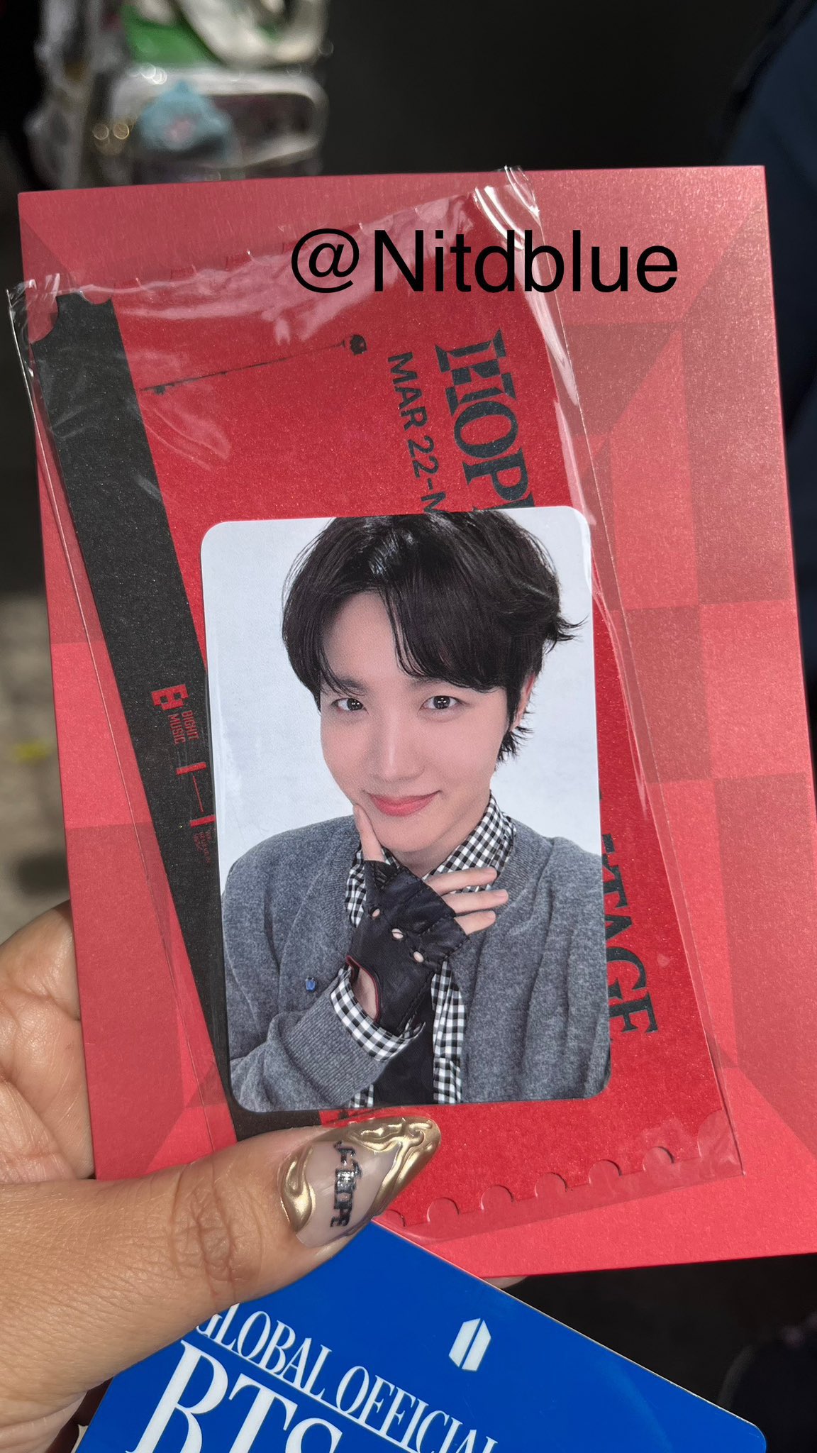 BTS HOPE ON THE STAGE メキシコ 特典 army zone BTS J-HOPE HOPE ON THE STAGE ARMY ZONE Day2 Photo Card