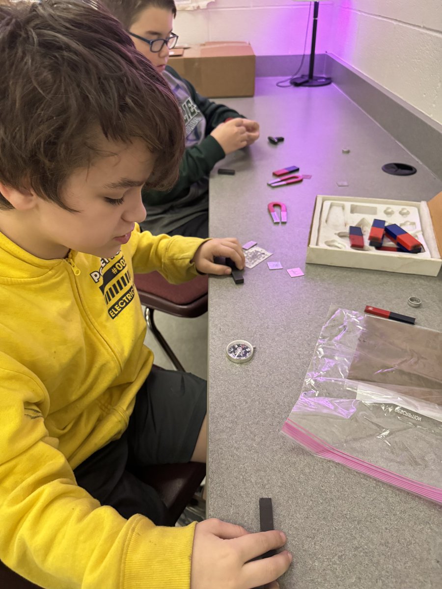 Grateful to <a href="/MysterySci/">Mystery Science</a> for sparking curiosity through hands-on, #InquiryLearning! I love how it encourages students to play with magnets, leading to deeper discussions and discovery. Student-driven exploration through #STEM engagement fuels learning! <a href="/CherokeeSchools/">Cherokee Co. Schools</a> <a href="/BGESTEM/">Ball Ground STEM Academy</a>