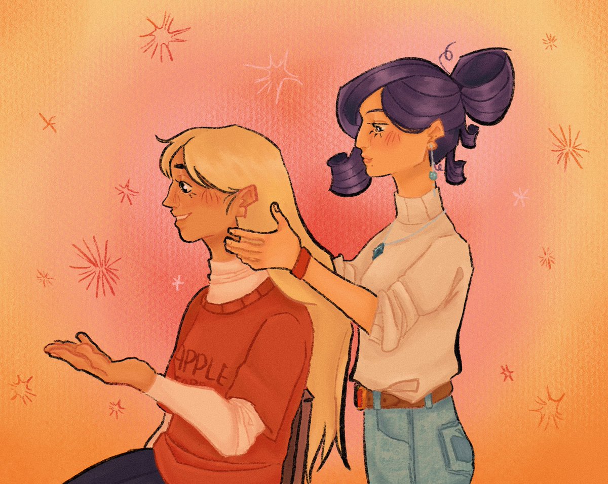 rarity and applejack have been consuming my brain …. 

#RariJack #mlpfim #mlp #mylittlepony