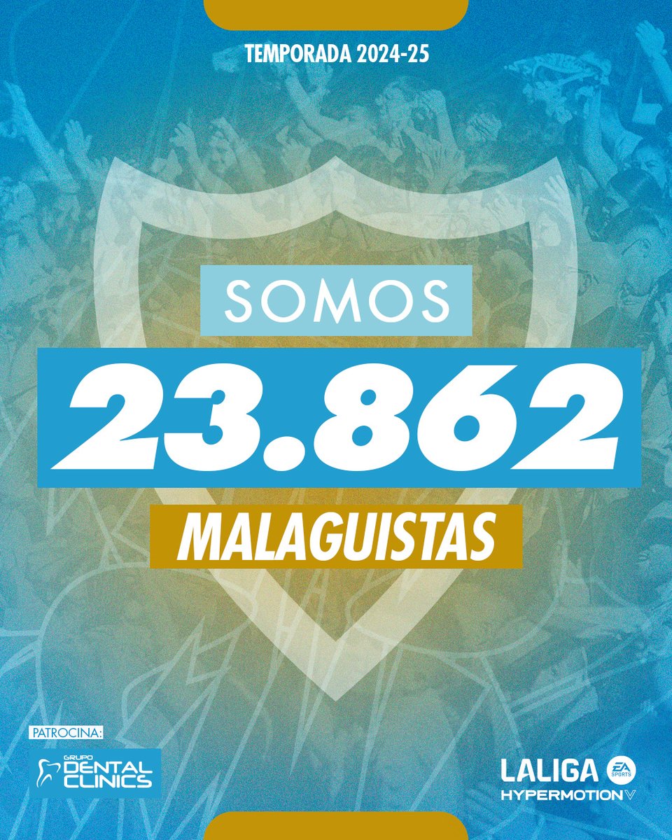 𝗚𝗥𝗔𝗖𝗜𝗔𝗦 por estar 𝗦𝗜𝗘𝗠𝗣𝗥𝗘 💙

#MálagaRacingFerrol