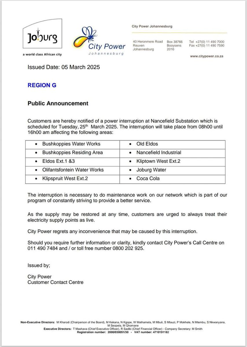 @CityPowerJhb tweet media