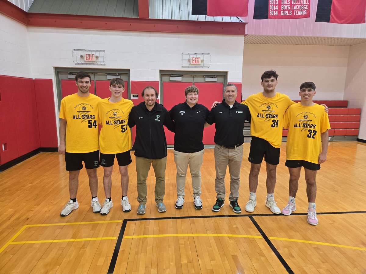 A great way to Showcase our athletes at the Indiana County Optomist Club Senior game!  Bode was Co-MVP!