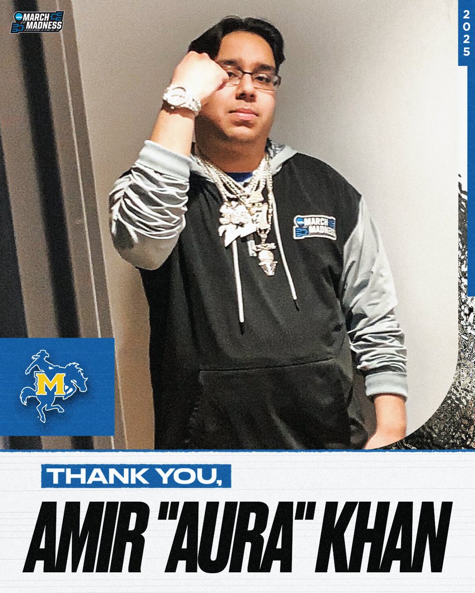 Unparalleled aura. 🔥

Thank you, Amir Khan 🙌

#MarchMadness