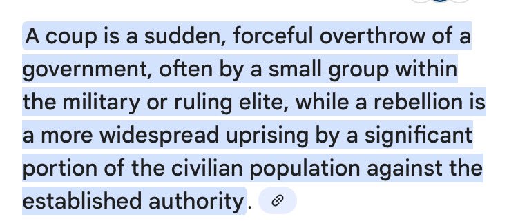 CreasonJana's tweet image. Sounds like Schumer is calling for a coup!