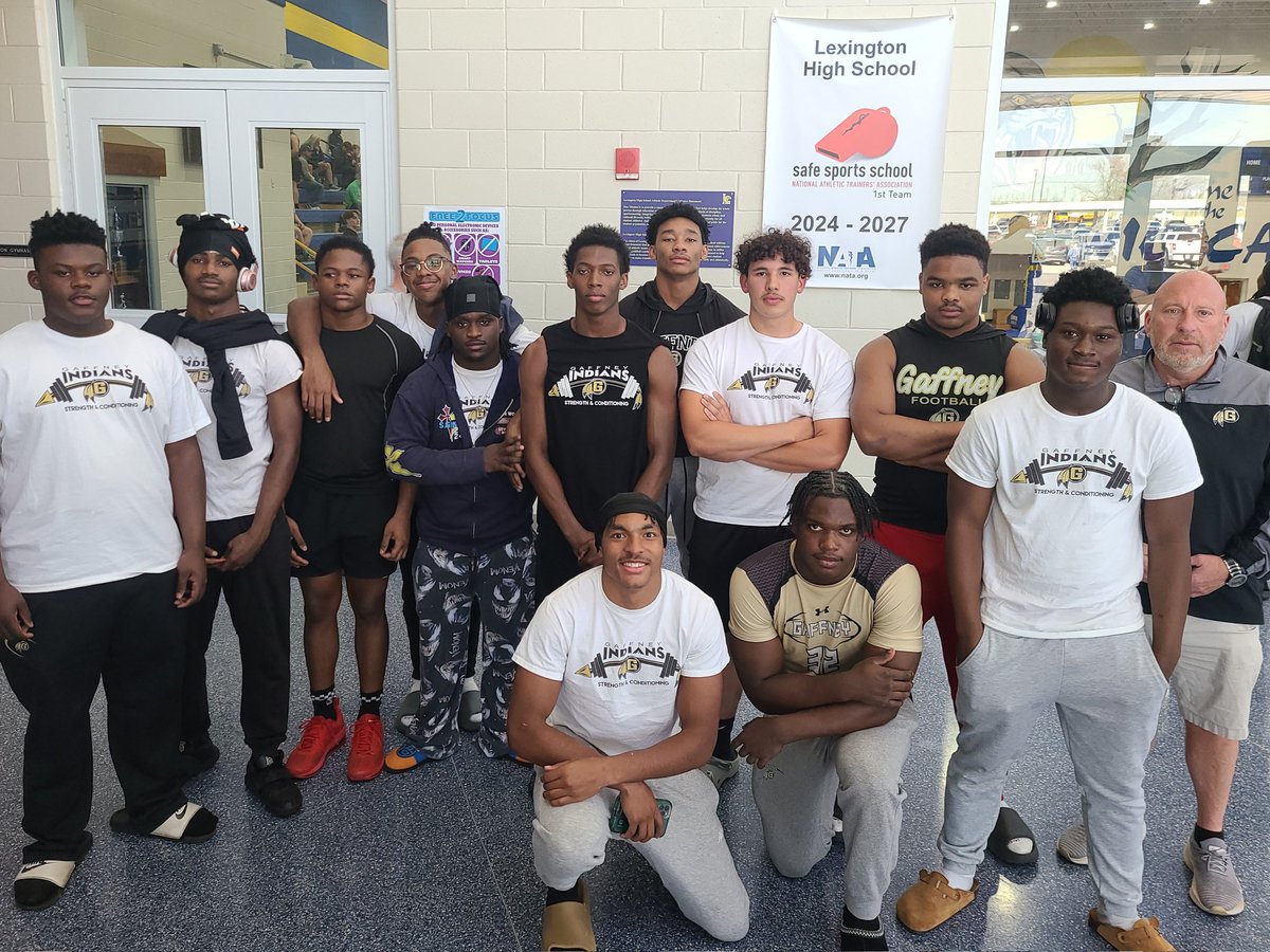 Gaffney HS S&C tweet media