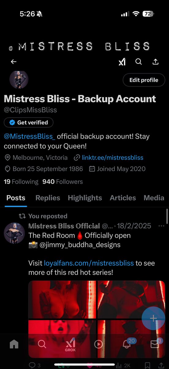 Follow my backup account @ClipsMissBliss! It’s a jungle out there and precautions must be taken. No good Woman left behind💪🏿💪🏾💪🏽💪🏼