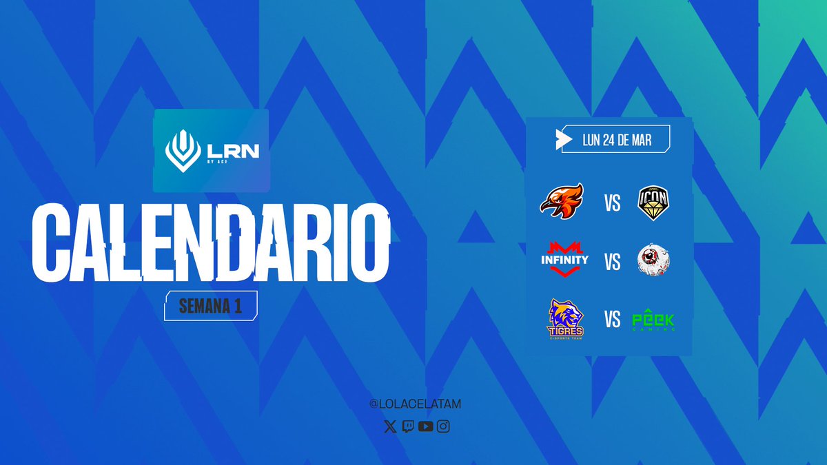 Lolacelatam's tweet photo. Calendario de juegos 🗓️
¿Listo para vivir la adrenalina de las Ligas Regionales?🤩
🔥 Únete a nosotros en las transmisiones y sé parte de la emoción.
Acompáñanos por:
🟣https://t.co/8p70V58eoj
🔵https://t.co/zRO5Ys42mb
🔴https://t.co/EW4jVPhZUs https://t.co/vtiMH5hoku
