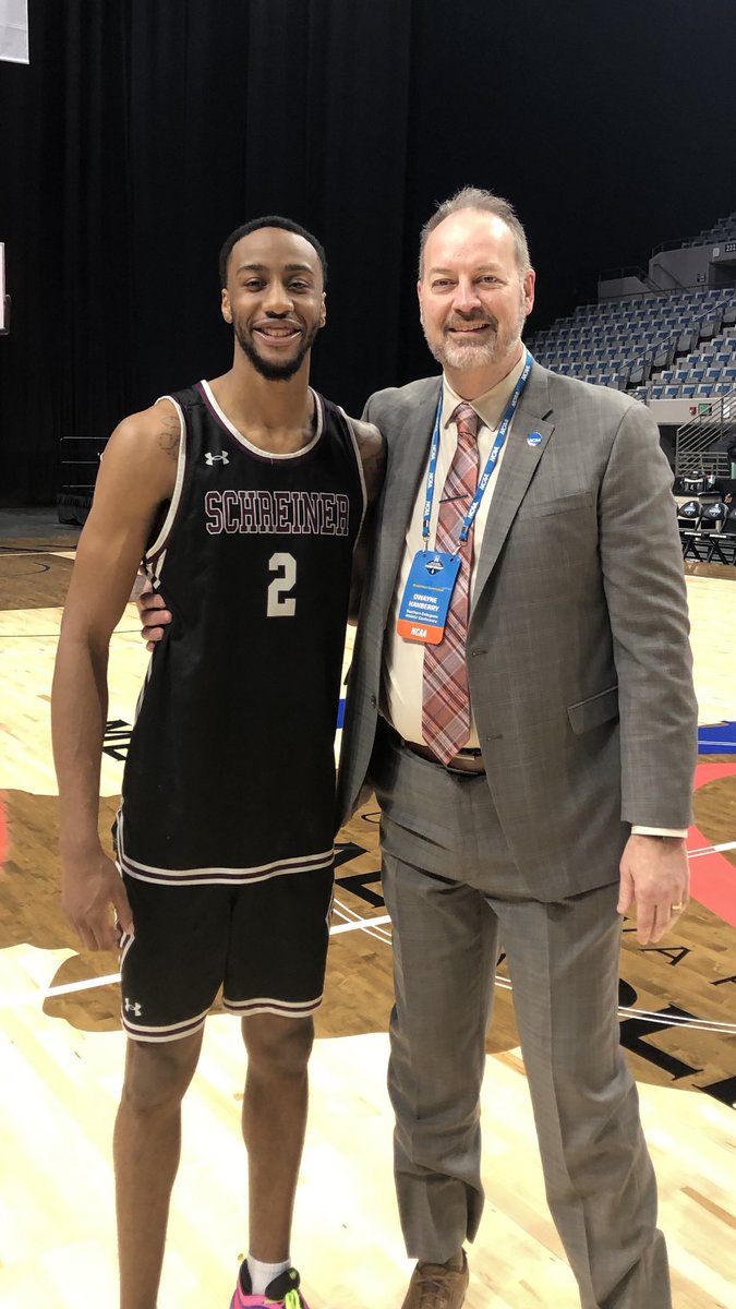 So proud of <a href="/kamden_ross/">kamden ross</a> and how he represented <a href="/SCAC_Sports/">SCAC</a> throughout his illustrious career. Happy to be able to see him play his last game - the D3 <a href="/NABC1927/">NABC</a> all-star game - today in Fort Wayne. #SCACpride #d3hoops