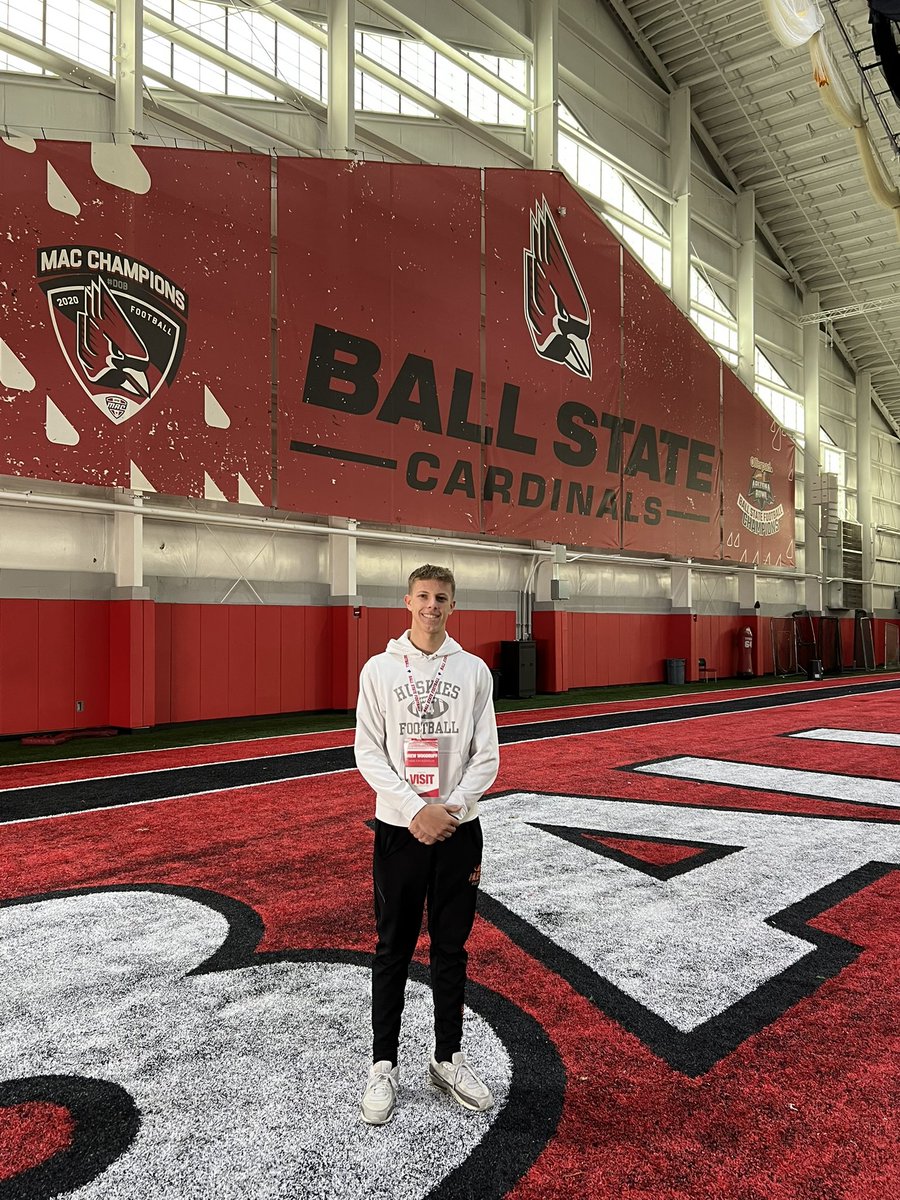 Drew Woodruff (@drew_woodruff27) on Twitter photo Had a great visit to <a href="/BallStateFB/">Ball State Football</a> today. Thank you to <a href="/CoachU_BSU/">Mike Uremovich 🇺🇸</a> <a href="/CoachHarmon_/">Craig Harmon</a> <a href="/CoachJalenMoss/">Jalen Moss</a> for the invite! <a href="/xfactorQB/">Anthony Morelli: X-Factor QB Academy</a> <a href="/HuskiesStrength/">Jon Kirschner</a> <a href="/mikekirschner1/">mike kirschner</a> Had a great visit to <a href="/BallStateFB/">Ball State Football</a> today. Thank you to <a href="/CoachU_BSU/">Mike Uremovich 🇺🇸</a> <a href="/CoachHarmon_/">Craig Harmon</a> <a href="/CoachJalenMoss/">Jalen Moss</a> for the invite! <a href="/xfactorQB/">Anthony Morelli: X-Factor QB Academy</a> <a href="/HuskiesStrength/">Jon Kirschner</a> <a href="/mikekirschner1/">mike kirschner</a>