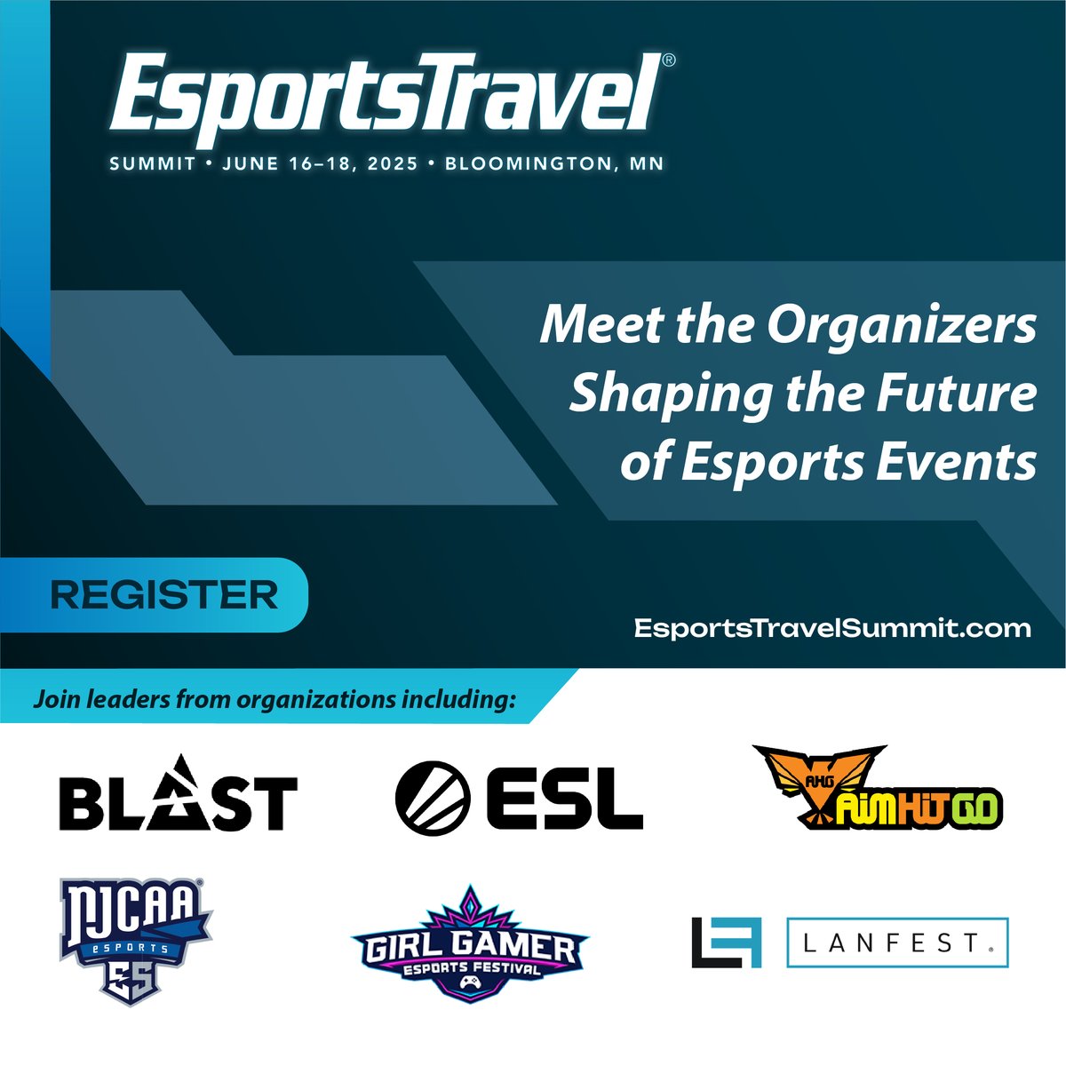 Discover how top esports organizations like BLAST Esports and ESL FACEIT Group are transforming how host cities are selected at the EsportsTravel Summit in Bloomington, Minnesota. Make connections that can shape your esports future and register now at tinyurl.com/5f25s5te