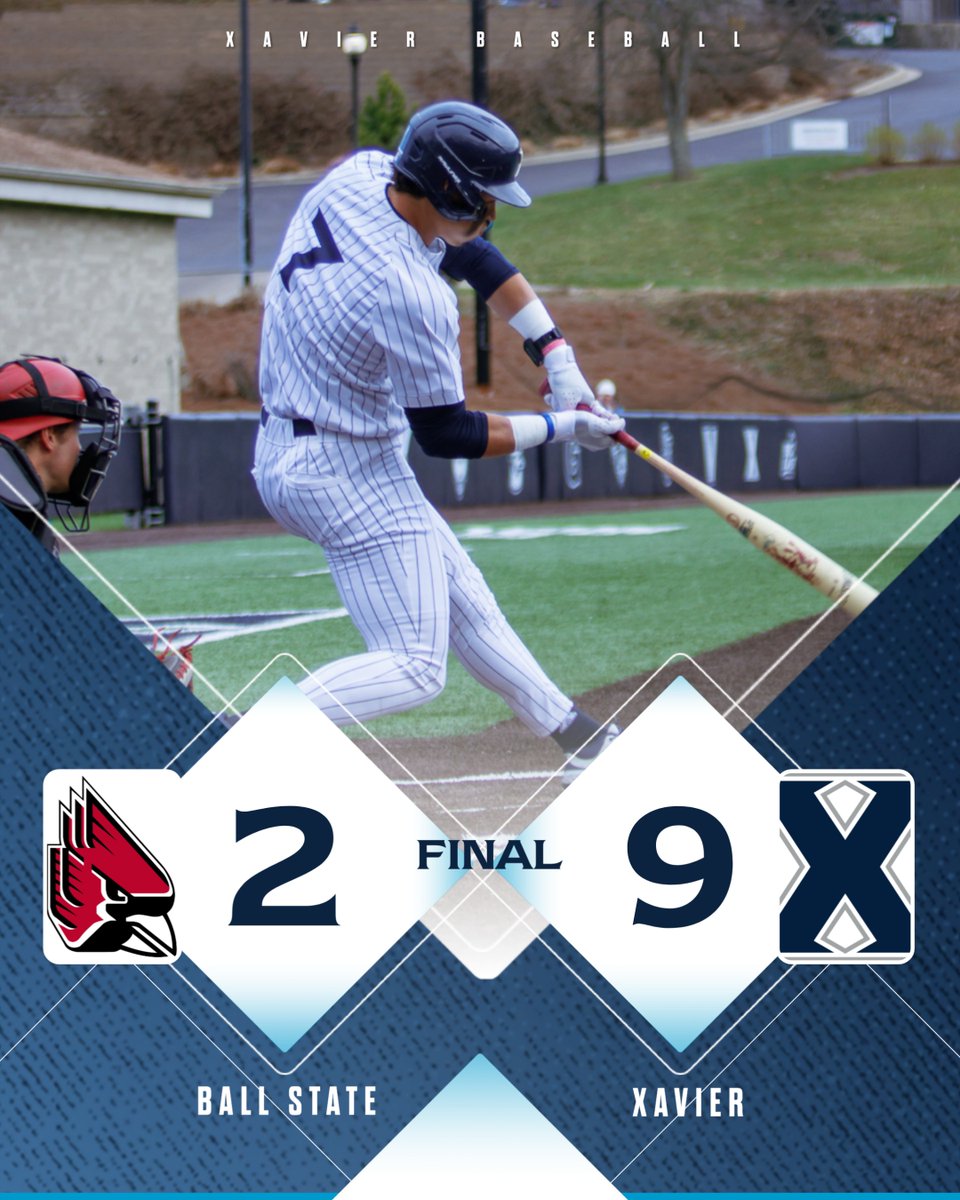 Xavier takes game one of today's doubleheader to secure the series win over Ball State! The series finale is coming up soon from Hayden Field!