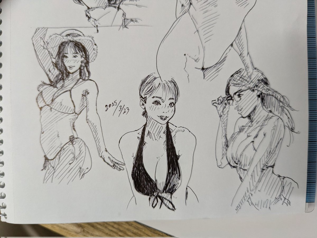 深田えいみさん カキカキ。 