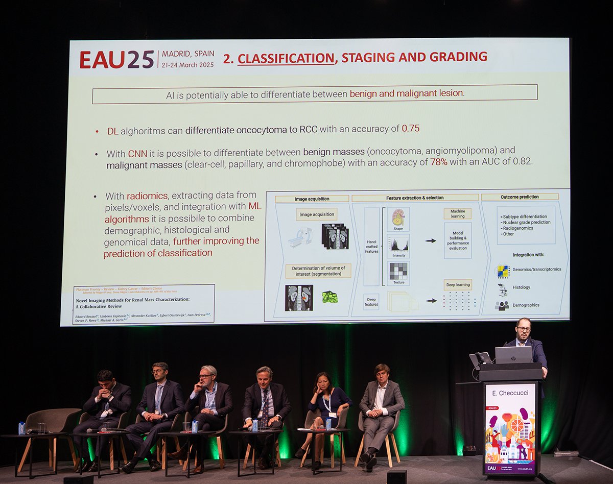 On the characterisation of equivocal renal masses, what’s new in radiological and molecular imaging? What role will AI play? In addition, who is the winner of the first EAU Imaging Vision Award 2025? Read all about these in this #EAU25 article 👇
eaucongress.uroweb.org/future-perspec…