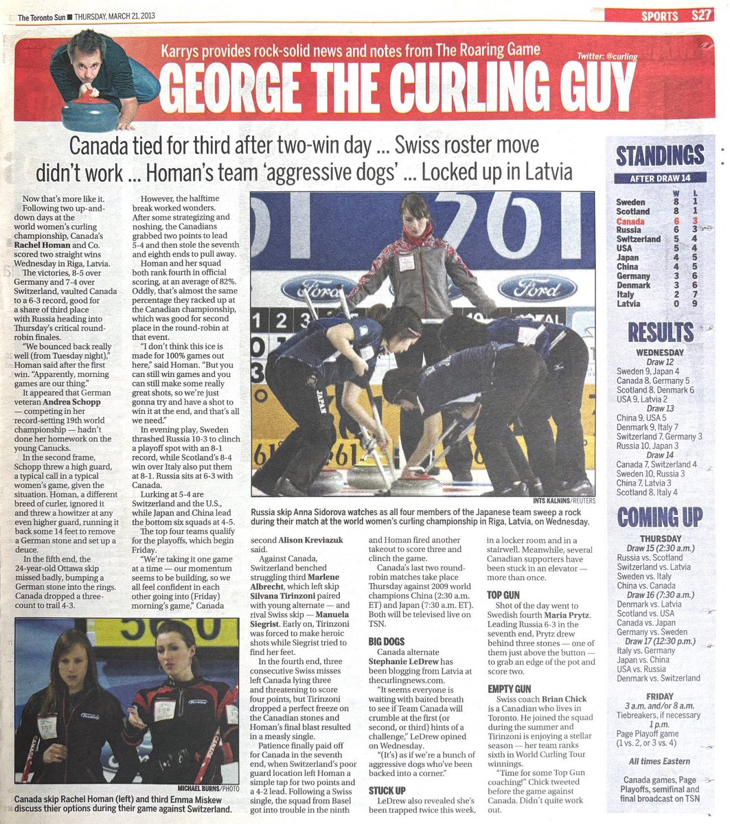 12 years ago, I wrote about Homan’s Howitzers as the team battled at their first worlds in Latvia