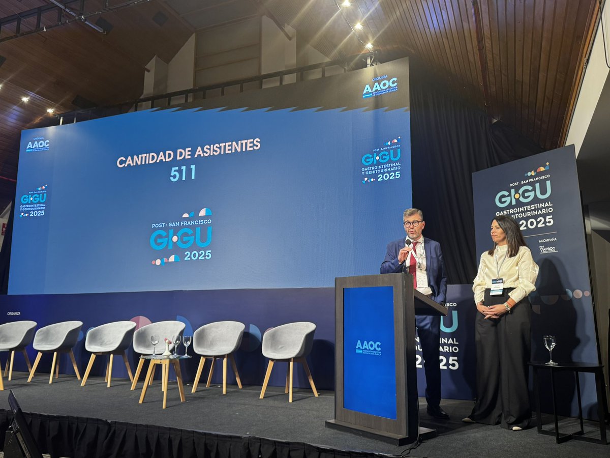 FLoscoMD (@fedelosco) on Twitter photo Pasó el Post GU en Bariloche 🇦🇷
Avances en ciencia 📊, mejores tratamientos 💊 y una uro-oncología local de excelencia.
Lo mejor: la comunidad 🤝, el trabajo en equipo y el compromiso con nuestros pacientes 👥✨
<a href="/UroTarget/">UroTarget</a> <a href="/Blatam_urology/">blatam uro</a> <a href="/ASCO/">ASCO</a> <a href="/aaoncoclinica/">Asociación Argentina de Oncología Clínica (AAOC)</a> Pasó el Post GU en Bariloche 🇦🇷
Avances en ciencia 📊, mejores tratamientos 💊 y una uro-oncología local de excelencia.
Lo mejor: la comunidad 🤝, el trabajo en equipo y el compromiso con nuestros pacientes 👥✨
<a href="/UroTarget/">UroTarget</a> <a href="/Blatam_urology/">blatam uro</a> <a href="/ASCO/">ASCO</a> <a href="/aaoncoclinica/">Asociación Argentina de Oncología Clínica (AAOC)</a>