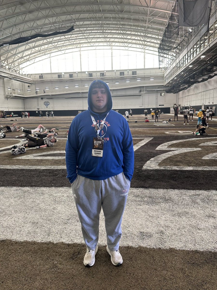 Michael Harris (@michael78harris) on Twitter photo Had a great visit today learning and talking to coaches at <a href="/WMU_Football/">Western Michigan Football</a> today! Thank you for the hospitality. #EAT #BroncosReign <a href="/CoachLT39/">Lance Taylor</a>
<a href="/CoachGuerra67/">Adam Guerra</a> <a href="/MarmionAD/">Marmion Athletics</a> <a href="/MarmionFB/">Marmion Football</a> <a href="/CoachSaboFIST/">Kevin Sabo</a> <a href="/FISTFootball/">FIST FootballAcademy</a> <a href="/PrepRedzoneIL/">Prep Redzone Illinois</a> <a href="/OJW_Scouting/">PrepRedzone Oliver</a> <a href="/EDGYTIM/">Timothy “EDGYTIM” OHalloran</a> <a href="/sixstarfootball/">Six Star Football | PLUS+</a> <a href="/CoachChris_Roll/">Coach Chris Roll</a> Had a great visit today learning and talking to coaches at <a href="/WMU_Football/">Western Michigan Football</a> today! Thank you for the hospitality. #EAT #BroncosReign <a href="/CoachLT39/">Lance Taylor</a>
<a href="/CoachGuerra67/">Adam Guerra</a> <a href="/MarmionAD/">Marmion Athletics</a> <a href="/MarmionFB/">Marmion Football</a> <a href="/CoachSaboFIST/">Kevin Sabo</a> <a href="/FISTFootball/">FIST FootballAcademy</a> <a href="/PrepRedzoneIL/">Prep Redzone Illinois</a> <a href="/OJW_Scouting/">PrepRedzone Oliver</a> <a href="/EDGYTIM/">Timothy “EDGYTIM” OHalloran</a> <a href="/sixstarfootball/">Six Star Football | PLUS+</a> <a href="/CoachChris_Roll/">Coach Chris Roll</a>