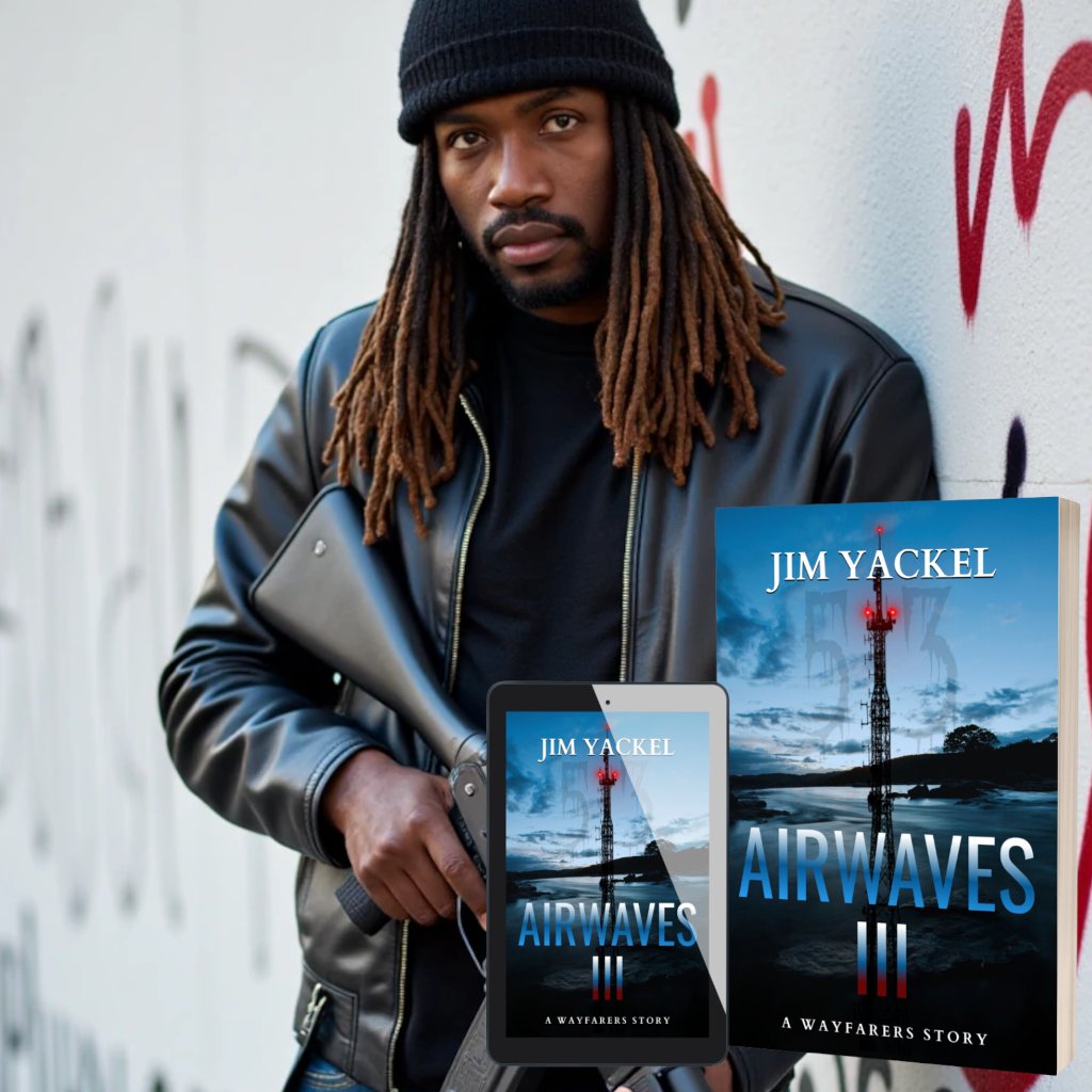 jim_yackel's tweet image. 🐺 Micah’s leather-clad wolves: hoodlums, vigilantes, or your backup in a pinch? Find out in Airwaves Three! 📖 #Kindle #Print
Get it: amazon.com/dp/B0F23QYLNV
#Dystopian #Suspense #BookBoost #IARTG