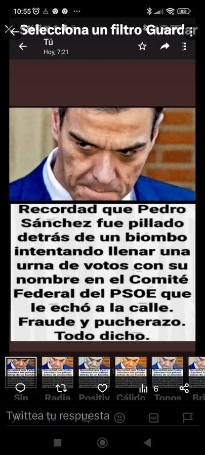 SShiqui's tweet photo. @sanchezcastejon Jajajajajaja. Crees que vas a llegar a 2027...
"Lo que nos estamos jugando como sociedad" es esto: https://t.co/b1f6GpkOmh