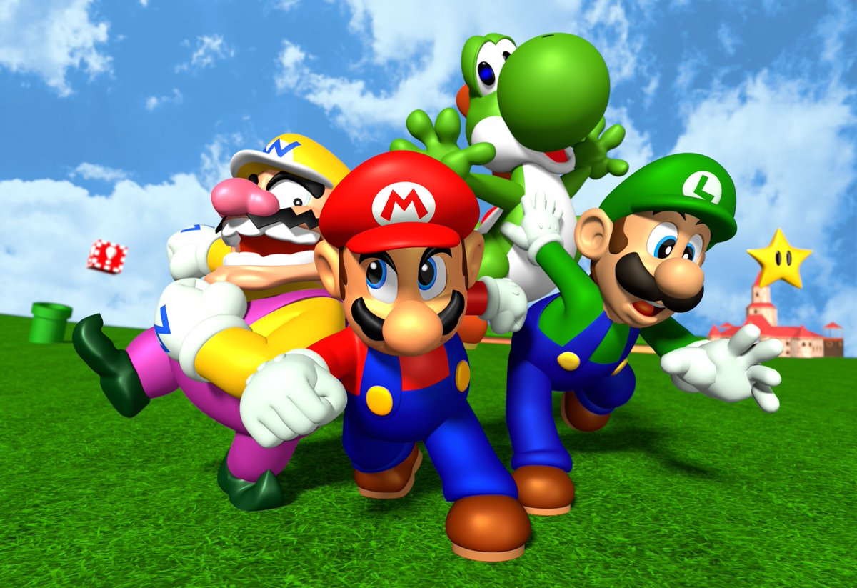 mario64models's tweet image. Felt uninspired (frustrated with patreon) Have this lazy shit