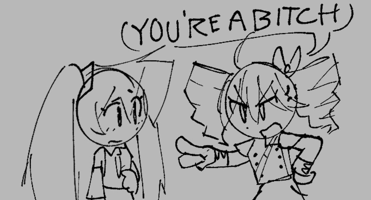 Miku Teto comic doodle thingie