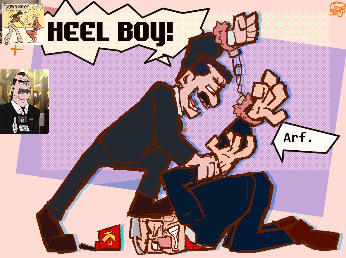Renjimimus's tweet photo. Agent Powers x Stan
Powers being a bloodhound
Stan as a Caribou
#Anthrofallau #Gravityfalls #StanPines #Agentpowers #Downboy #StanxAgent https://t.co/qi29iqsK4z