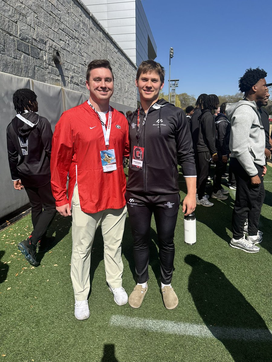 Parker Maiers (@parkermaiers) on Twitter photo Thank you for having me! <a href="/GeorgiaFootball/">Georgia Football</a>
<a href="/KirbySmartUGA/">Coach Kirby Smart</a> <a href="/logen_reed/">Logen Reed</a> <a href="/CoachSchuUGA/">Glenn Schumann</a> <a href="/CoachMillz_/">Millz2BeMade Training</a> Thank you for having me! <a href="/GeorgiaFootball/">Georgia Football</a>
<a href="/KirbySmartUGA/">Coach Kirby Smart</a> <a href="/logen_reed/">Logen Reed</a> <a href="/CoachSchuUGA/">Glenn Schumann</a> <a href="/CoachMillz_/">Millz2BeMade Training</a>