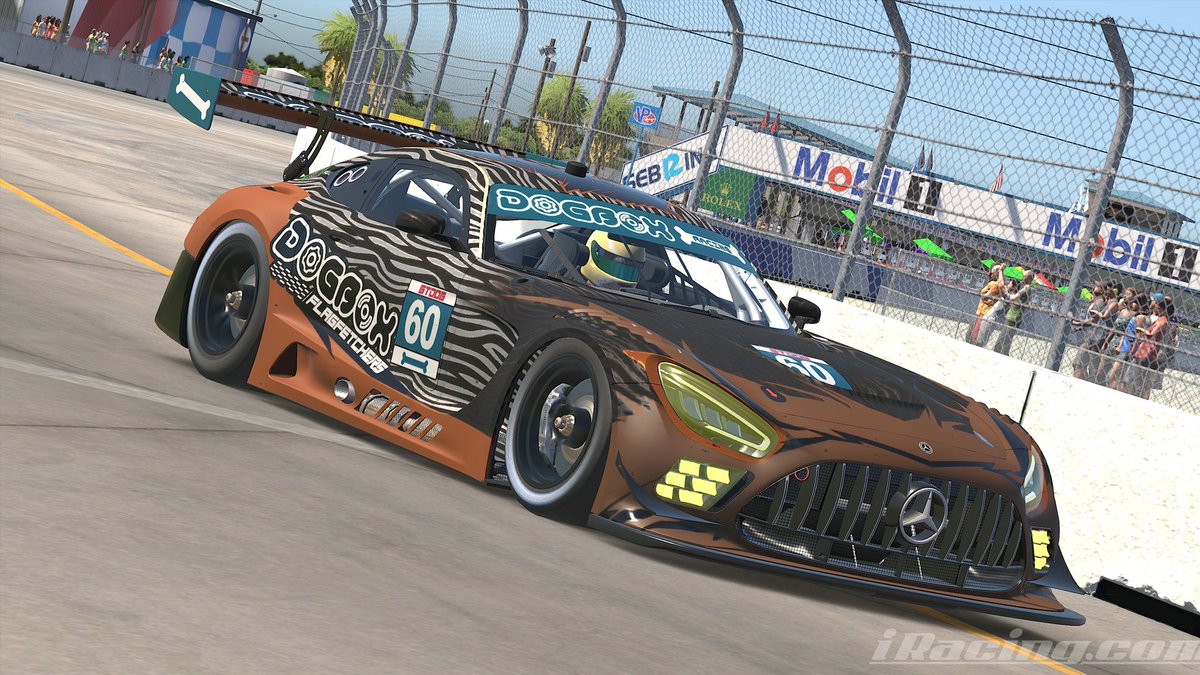 DieselTTV's tweet photo. Fun fact; although I'm still not able to race, @DJShiba25 and @brukerotan are carrying the torch for Dogbox this weekend and the German Wirehaired Pointer is officially @iRacing approved. :3 🩵
Ty for liking my work! They're 6 laps down in 27th after being wrecked, cheer them on! https://t.co/BpdUdLSog5