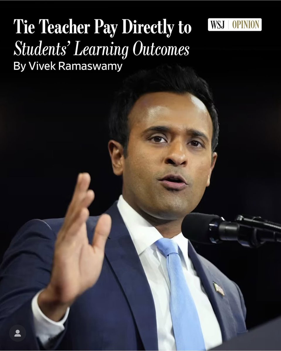 Nicholas Ferroni (@nicholasferroni) on Twitter photo Brilliant idea, <a href="/VivekGRamaswamy/">Vivek Ramaswamy</a>— makes perfect sense. So when I have students who are hungry, depressed, suicidal, or homeless, YOU want me (all teachers) to tell them, “I’m sorry, but I need you to study and do well so I can get paid.” Brilliant idea, <a href="/VivekGRamaswamy/">Vivek Ramaswamy</a>— makes perfect sense. So when I have students who are hungry, depressed, suicidal, or homeless, YOU want me (all teachers) to tell them, “I’m sorry, but I need you to study and do well so I can get paid.”