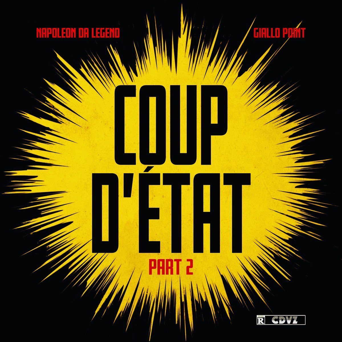 StessTheEmcee's tweet photo. March 22, 2019 @TeamNDL and @GialloPoint released 
Coup D'Etat, Pt. 2 

@SmooVth and @nejmanefertiti appear on the project https://t.co/dG3PSqKIf4