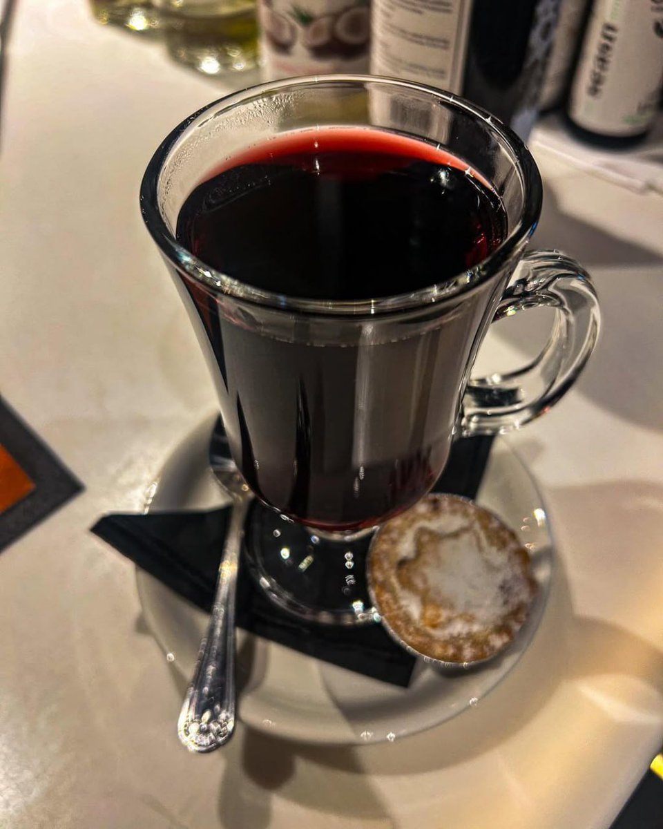The night with a cozy mug of mulled wine and a sweet treat🍾✨ Perfect for those chilly evenings.
#Winter  #CozyNights