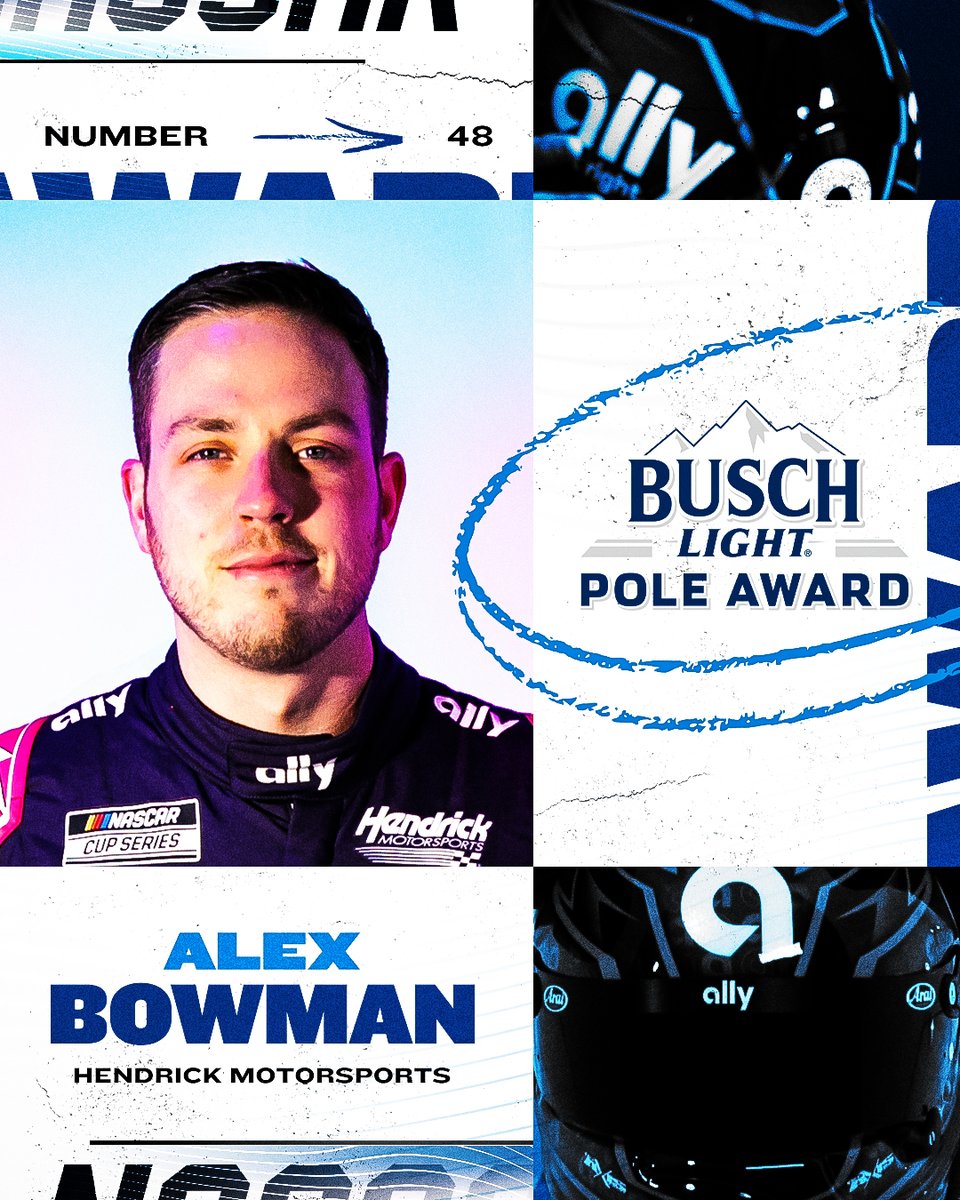 No. 1⃣ for the No. 48! 

<a href="/Alex_Bowman/">Alex Bowman</a> wins the #BuschLightPole at <a href="/HomesteadMiami/">Homestead-Miami Speedway</a>!