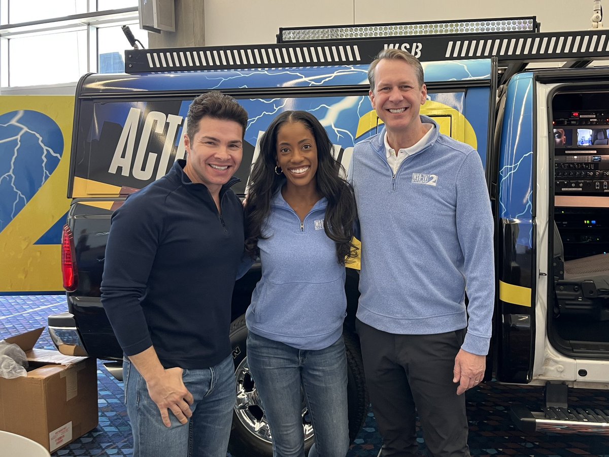 Saturday afternoon at the Atlanta Auto Show. It was fun meeting so many people and showing off Severe Weather Chaser 2.

Next stop, I’ll see you on Channel 2 at 6 and 11 pm tonight tracking our next chance of rain.
