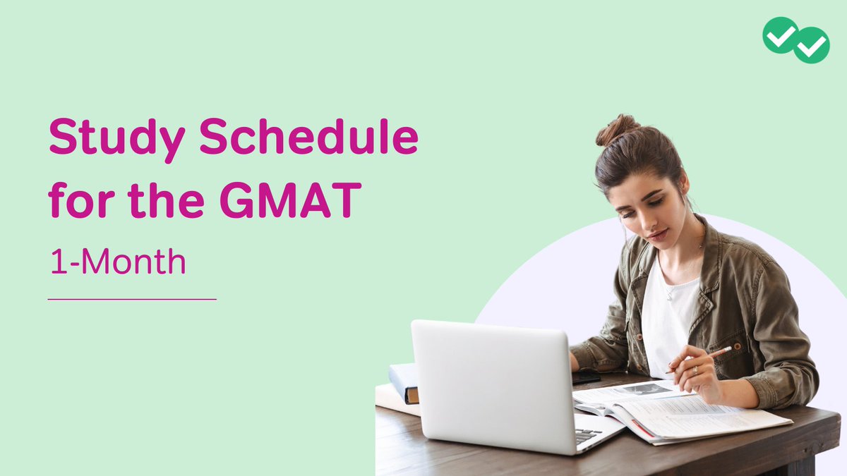 🔥Studying for GMAT in one month might not give you a whole lot of time, but we’re here to help you with this 1 month GMAT study plan to make the best of what you have. Learn more at magoosh.com/gmat/1-month-g…