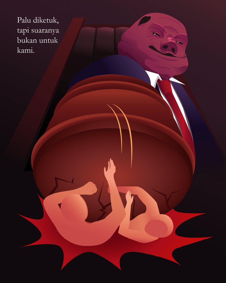 #TolakRUUTNI    
#IndonesiaGelap
#ArtistBersuara 
#PeringatanDarurat 

Somebody please curi palu dpr sekarang 😞