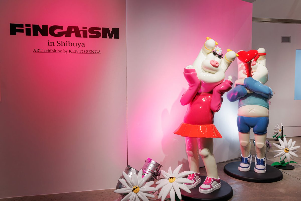 キスマイ千賀健永「FiNGAiSM」取材会📝】 個展「FiNGAiSM」ロンドン