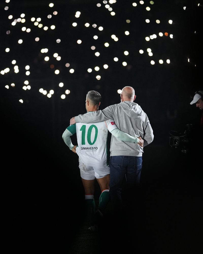 Via #Werder: als die Tränen einsetzten.